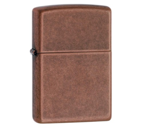Зажигалка ZIPPO Classic с покрытием Antique Copper™, латунь/сталь, медная, матовая, 38x13x57 мм