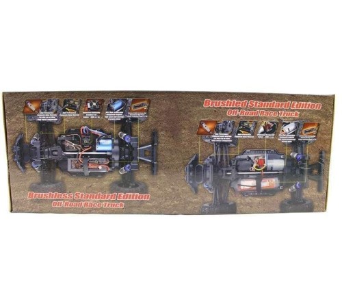 Радиоуправляемый шорт-корс Remo Hobby EX3 UPGRADE (синий) 4WD 2.4G 1/10 RTR