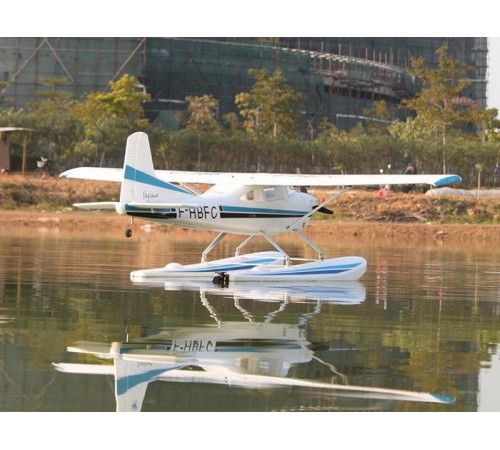 Радиоуправляемый самолет Top RC Cessna 1.5m C185 PRO на поплавках KIT