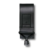 Чехол на ремень VICTORINOX для ножей 91 мм и 93 мм толщиной 2-4 уровня, из кожзаменителя, чёрный