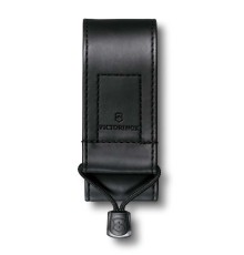Чехол на ремень VICTORINOX для ножей 91 мм и 93 мм толщиной 2-4 уровня, из кожзаменителя, чёрный