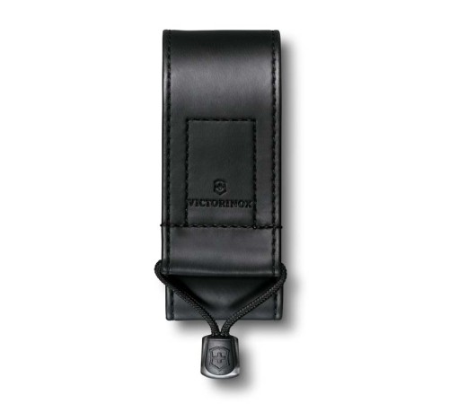 Чехол на ремень VICTORINOX для ножей 91 мм и 93 мм толщиной 2-4 уровня, из кожзаменителя, чёрный