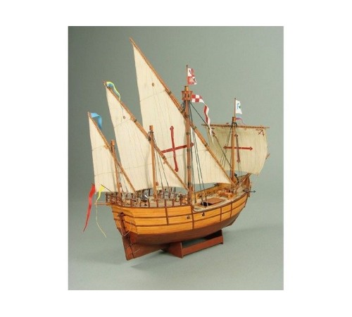 Сборные бумажные модели Shipyard каракка Santa Maria и каравелла Nina (№65), 1/96