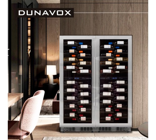 Винный шкаф Dunavox DX-104.375DSS
