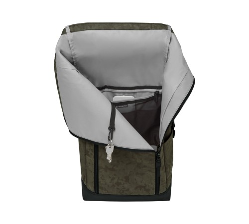 Рюкзак VICTORINOX Altmont Classic Rolltop Laptop 15,4'', зелёный камуфляж, ткань, 29x17x47 см, 18 л