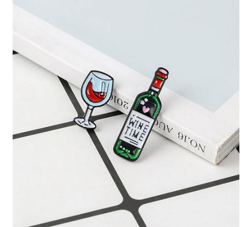Тематические значки Original Vinoman Wine Time