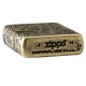 Зажигалка ZIPPO Armor™ с покрытием Antique Brass, латунь/сталь, медная, матовая, 38x13x57 мм