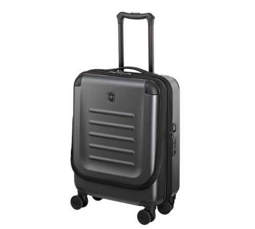 Чемодан VICTORINOX Spectra™ Dual-Access 2.0, серый, поликарбонат Bayer, 41x25x55 см, 37 л