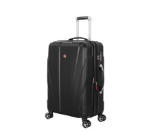 Чемодан SWISSGEAR ADAMS, черный, АБС-пластик, 46 x 27 x 67 см, 64 л