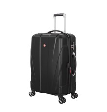 Чемодан SWISSGEAR ADAMS, черный, АБС-пластик, 46 x 27 x 67 см, 64 л