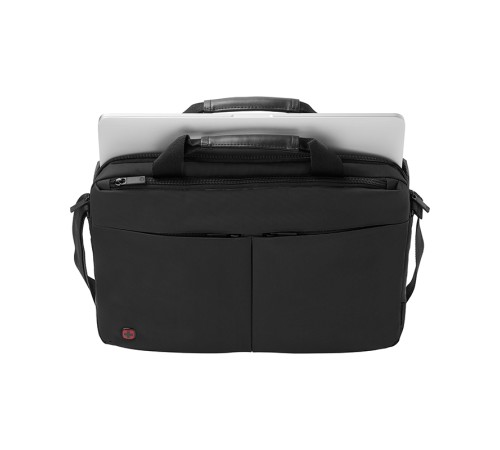 Портфель для ноутбука 14'' WENGER, черный, нейлон / ПВХ, 39 x 8 x 26 см, 5 л