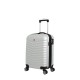 Чемодан SWISSGEAR FRIBOURG, серебристый, АБС-пластик, 37x23x54см, 35 л