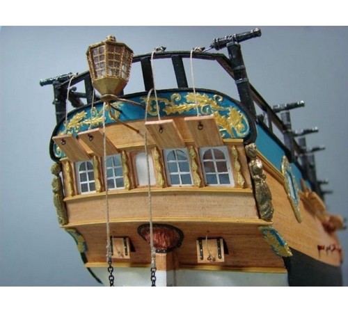 Сборная картонная модель Shipyard барк HMB Endeavour (№33), 1/96