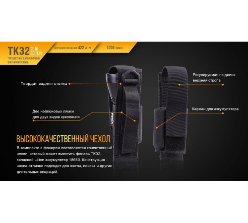 Фонарь Fenix TK32 2016