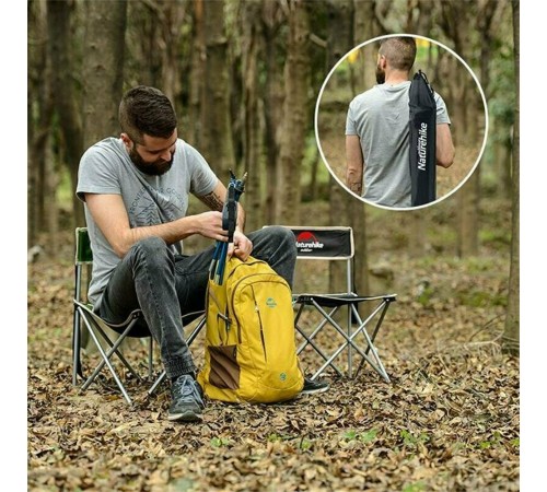 Кресло Naturehike NH16J001-J складное черный, 6927595787724