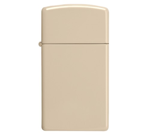 Зажигалка ZIPPO Slim® с покрытием Flat Sand, латунь/сталь, бежевая, матовая, 29x10x60 мм