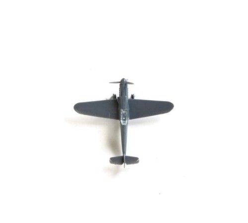 Сборная модель ZVEZDA Немецкий истребитель Мессершмитт BF-109F2, 1/144