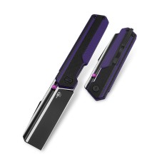 Нож Bestech Tardis сталь D2, рукоять G10 черно-фиолетовая