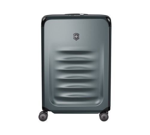 Чемодан VICTORINOX Spectra™ 3.0 Exp. Medium Case, темно-зеленый, поликарбонат Sorplas™, 46x30x69 см, 81 л