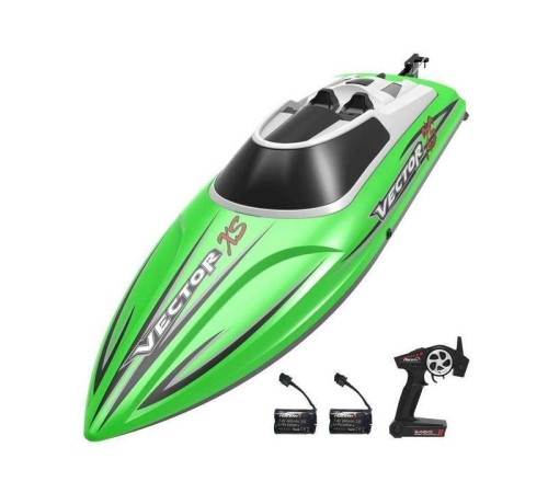 Радиоуправляемый катер Volantex RC Vector XS зеленый 2.4G RTR