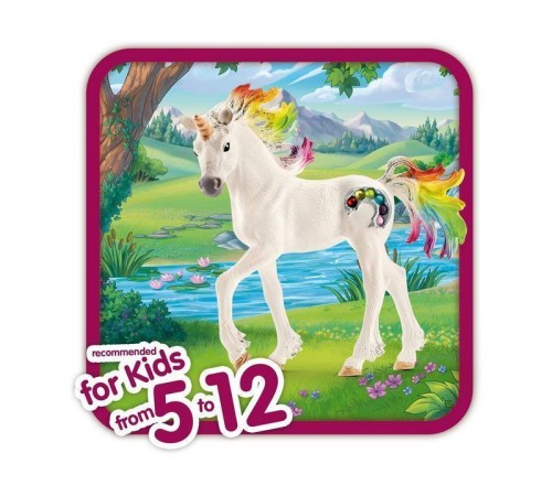 Фигурка Schleich Радужный единорог, жеребенок