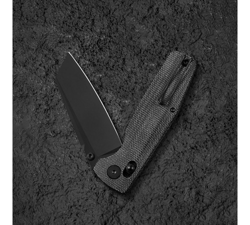 Нож Bestech Slasher сталь D2, рукоять Микарта черная