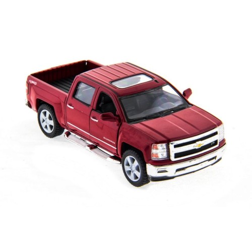 Машина Kinsmart 1:46 Chevrolet Silverado инерция (1/12шт.)  б/к