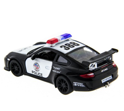 Машина Kinsmart 1:36 Porsche 911 GT3 RS (Police) в асс. инерция (1/12шт.) б/к