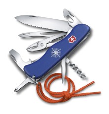 Нож перочинный VICTORINOX Skipper, 111 мм, 18 функций, с фиксатором лезвия, со шнурком, синий