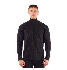 Футболка  мужская WIRY/ дл. рукав/ шерсть 260/ черный/ S, WIRY9099S