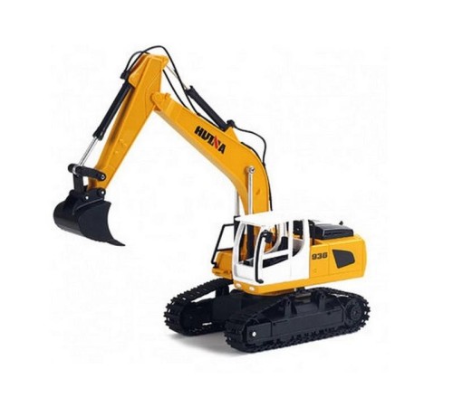 Радиоуправляемый экскаватор HUI NA TOYS 2.4G 6CH (дальность 8 м) 1/24 RTR