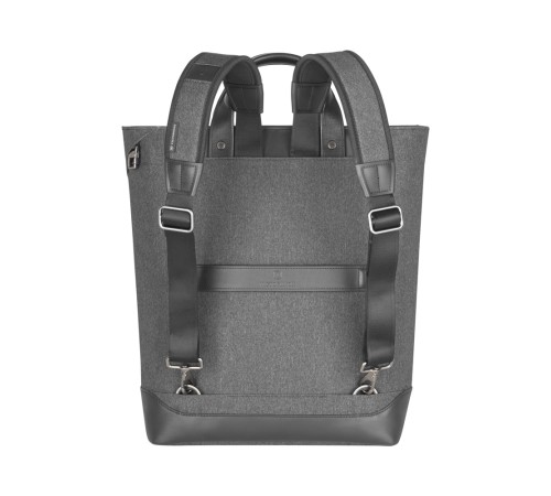Сумка-рюкзак VICTORINOX Architecture Urban2 2way Carry Tote 15'',серая,полиэстер/кожа,40x15x40см,20л