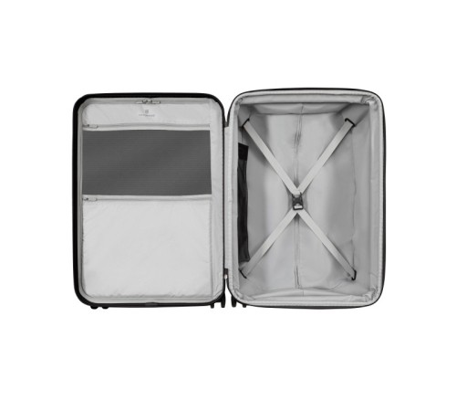 Чемодан VICTORINOX Connex, чёрный, поликарбонат Makrolon, 47x29x69 см, 71 л