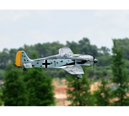 Радиоуправляемый самолет Top RC FW190 1200мм (закрылки, шасси) 2.4G 6-ch LiPo RTF