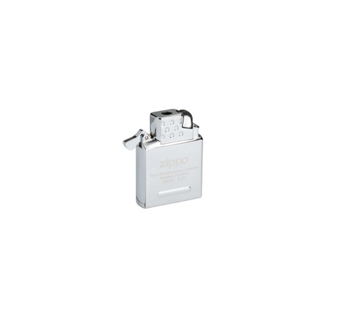 Газовый вставной блок для широкой зажигалки Zippo, одинарное жёлтое пламя, нержавеющая сталь