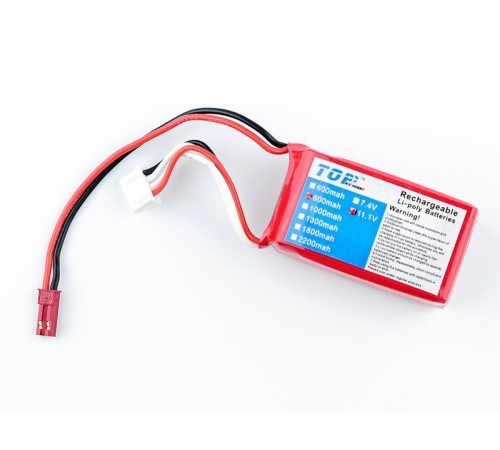 Аккумулятор Li-Po 800mAh, 11,1V 15C самолета Top RC 400 Class Cessna 182
