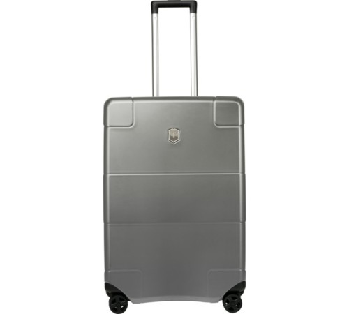 Чемодан VICTORINOX Lexicon, серый, 100% поликарбонат, 45x28x68 см, 73 л
