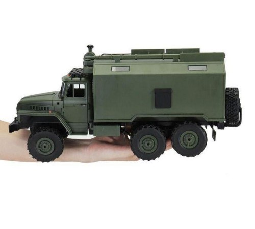 Радиоуправляемая машина WPL УРАЛ (зеленый) 6WD 2.4G 1/16 RTR