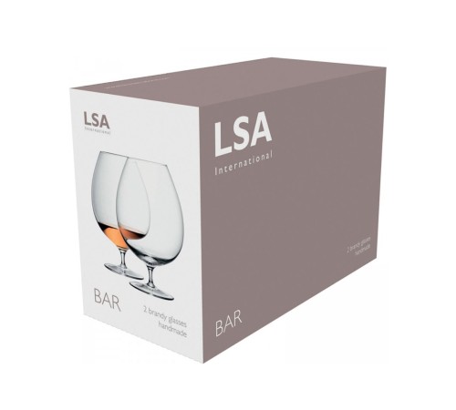 Набор из 2 бокалов для бренди Lsa International Bar 900 мл