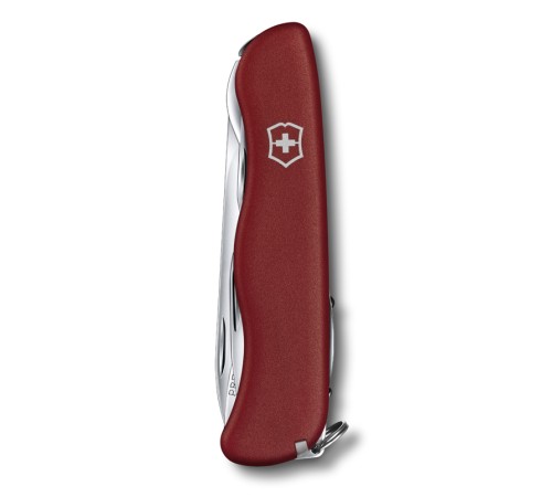 Нож Victorinox Picknicker, 111 мм, 11 функций, с фиксатором лезвия, красный