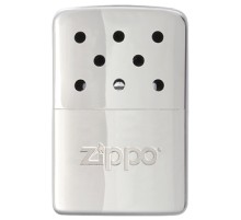 Каталитическая грелка ZIPPO, с покрытием High Polish Chrome, серебристая, на 6 ч, 51x15x74 мм