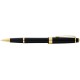 Ручка-роллер Cross Bailey Light Polished Black Resin and Gold Tone