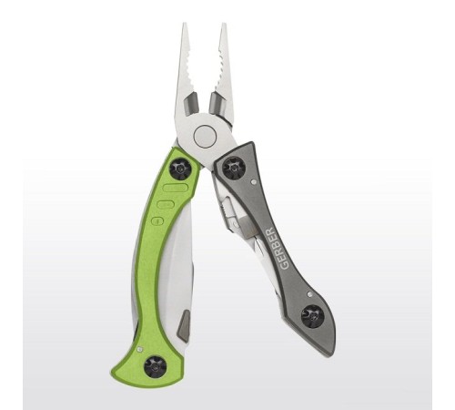Мультитул Gerber Outdoor Crucial Tool, зеленый, блистер, (1013993), 31-000238