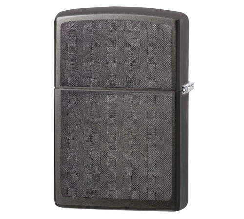 Зажигалка ZIPPO James Bond 007™ с покрытием Black Ice®, латунь/сталь, чёрная, глянцевая, 38x13x57 мм