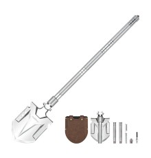 Лопата Naturehike NH20GJ002 многофункциональная  серебряный , 6927595761847
