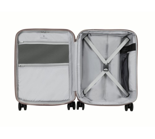Чемодан VICTORINOX Connex, серый, поликарбонат Makrolon, 40x20x55 см, 34 л