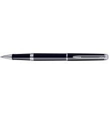 Роллерная ручка Waterman Hemisphere Essential Black CT. Корпус и колпачок - лаковые