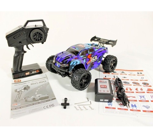 Радиоуправляемая трагги Remo Hobby S EVO-R (синий) 4WD 2.4G 1/16 RTR