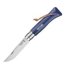 Нож Opinel №8 Trekking, нержавеющая сталь, синий, 002212