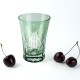 Стакан TAJIMA GLASS с узором Тама Ярай , 240 мл, зеленый, 1 шт